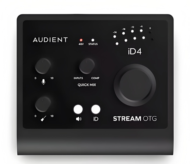 Audient ID4 OTG声卡：移动录音新标杆，直播创作者的“音质神器”！